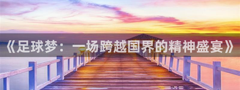 3377体育在线登录官网入口：《足球梦：一场跨越国界的精神盛宴》